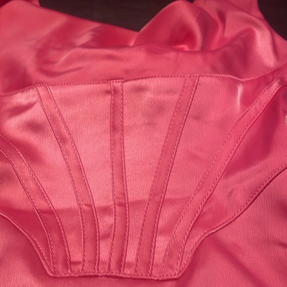 Urban Outfitters - Satin Corset Mini Dress - Picture 3 of 7